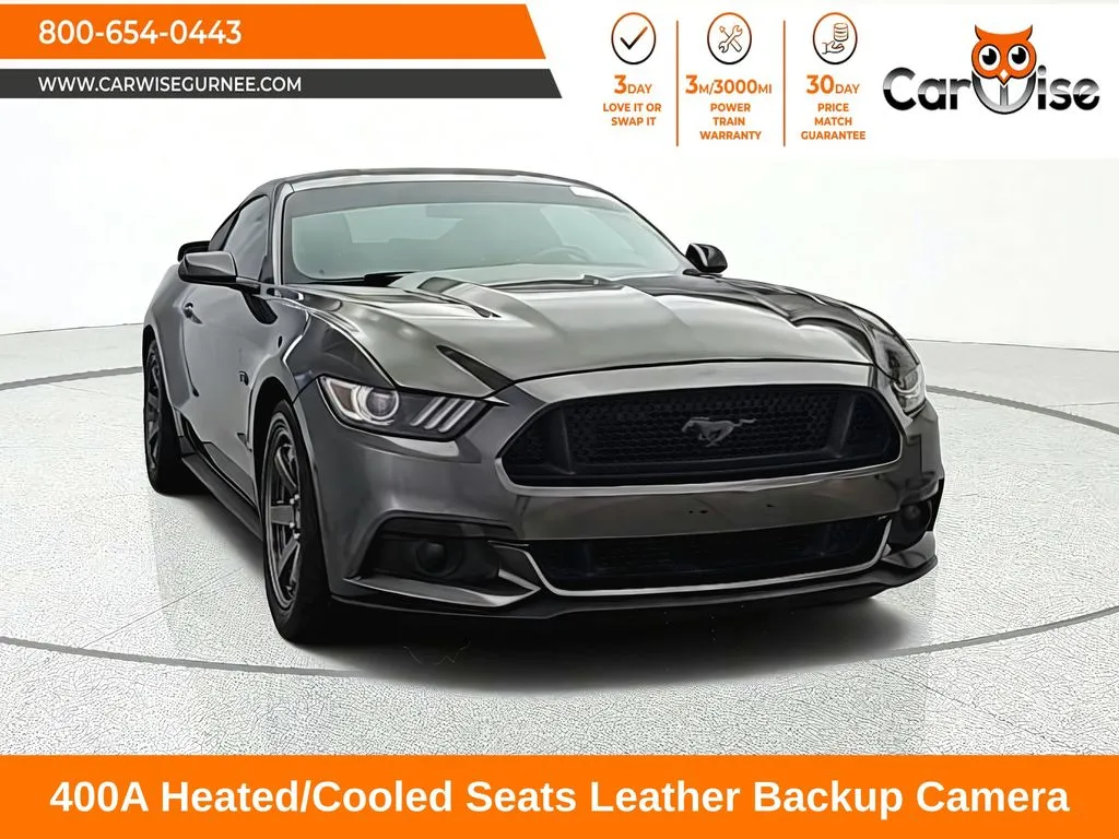 Gray 2015 Ford Mustang GT Premium for sale in Gurnee, IL