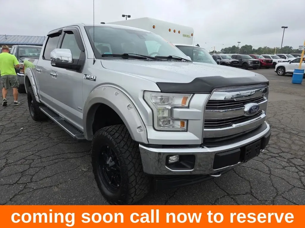 Silver 2017 Ford F-150 Lariat for sale in Gurnee, IL