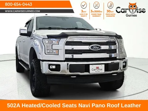 Silver 2017 Ford F-150 Lariat for sale in Gurnee, IL