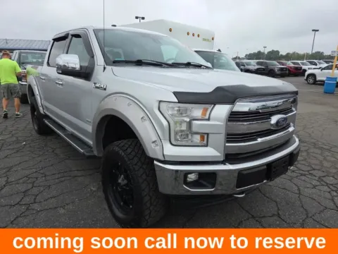 Silver 2017 Ford F-150 Lariat for sale in Gurnee, IL