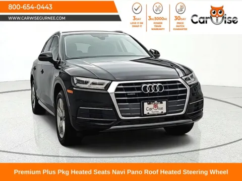 Black 2018 Audi Q5 2.0T Premium Plus for sale in Gurnee, IL
