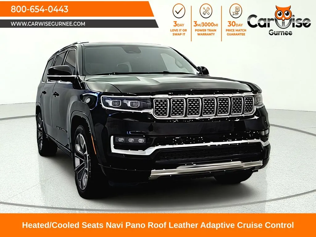 Black 2022 Jeep Grand Wagoneer Series III for sale in Gurnee, IL
