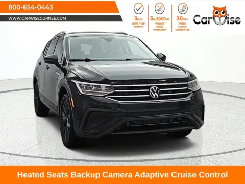 Black 2024 Volkswagen Tiguan 2.0T SE for sale in Gurnee, IL