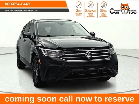 Black 2024 Volkswagen Tiguan 2.0T SE for sale in Gurnee, IL