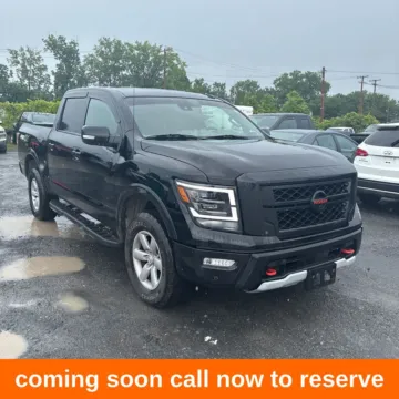 Black 2021 Nissan Titan PRO-4X for sale in Gurnee, IL
