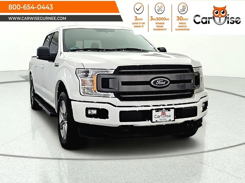 White 2018 Ford F-150 XLT for sale in Gurnee, IL