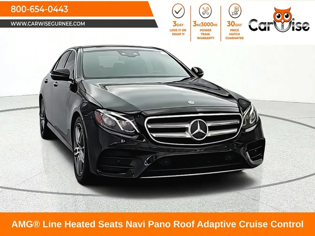 Black 2020 Mercedes-Benz E-Class E 350 for sale in Gurnee, IL