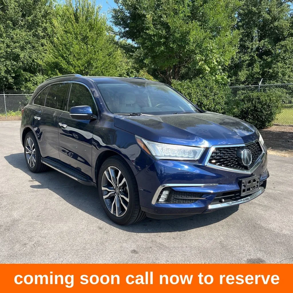 Blue 2019 Acura MDX 3.5L Advance Package for sale in Gurnee, IL