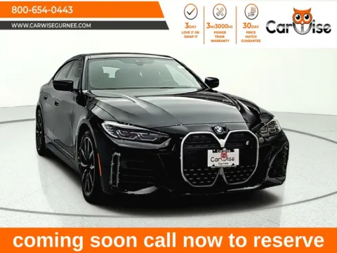 Black 2024 BMW i4 xDrive40 for sale in Gurnee, IL
