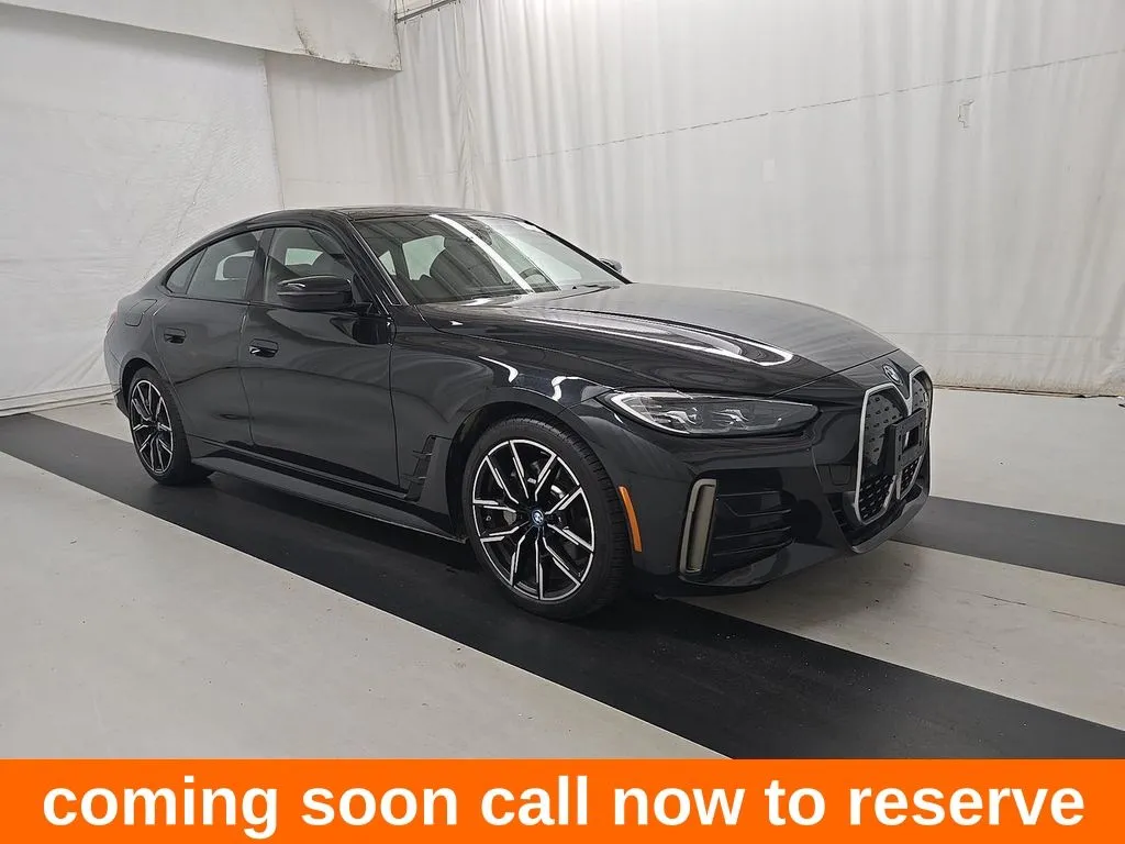 Black 2024 BMW i4 xDrive40 for sale in Gurnee, IL