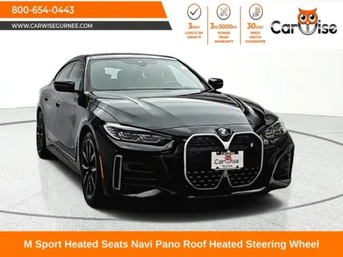 Black 2024 BMW i4 xDrive40 for sale in Gurnee, IL