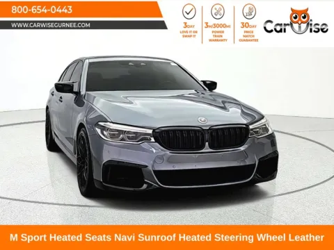 Gray 2018 BMW 5 Series M550i xDrive for sale in Gurnee, IL