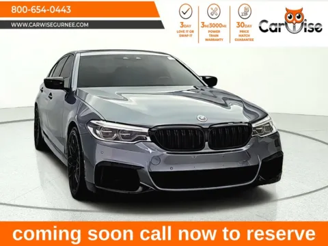 Gray 2018 BMW 5 Series M550i xDrive for sale in Gurnee, IL
