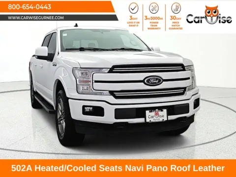 White 2020 Ford F-150 Lariat for sale in Gurnee, IL