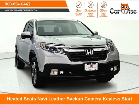 Silver 2017 Honda Ridgeline RTL-T for sale in Gurnee, IL