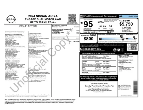 Another view of 2024 Nissan Ariya ENGAGE e-4ORCE for sale in Gurnee, IL at CarWise Gurnee