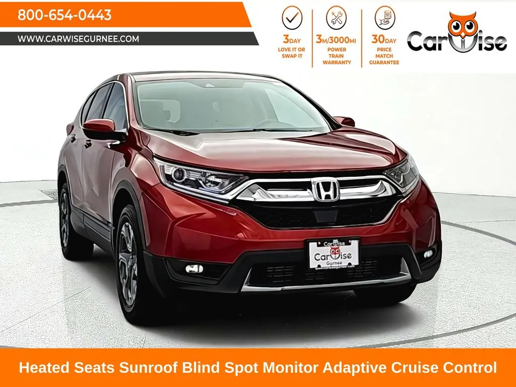 Red 2017 Honda CR-V EX-L for sale in Gurnee, IL