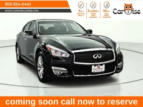 Black 2018 INFINITI Q70 3.7X for sale in Gurnee, IL