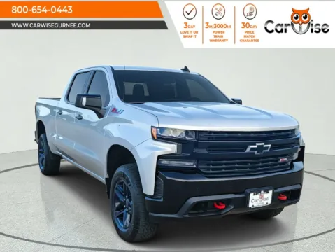Silver 2020 Chevrolet Silverado 1500 LT Trail Boss for sale in Gurnee, IL