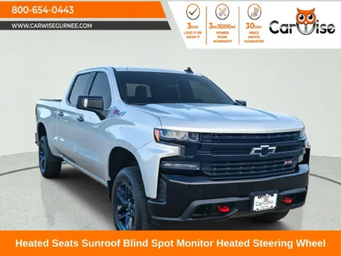 Silver 2020 Chevrolet Silverado 1500 LT Trail Boss for sale in Gurnee, IL