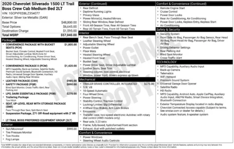 Another view of 2020 Chevrolet Silverado 1500 LT Trail Boss for sale in Gurnee, IL at CarWise Gurnee