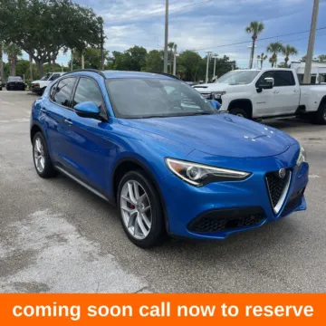 Blue 2019 Alfa Romeo Stelvio Ti Sport for sale in Gurnee, IL
