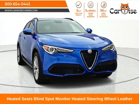 Blue 2019 Alfa Romeo Stelvio Ti Sport for sale in Gurnee, IL