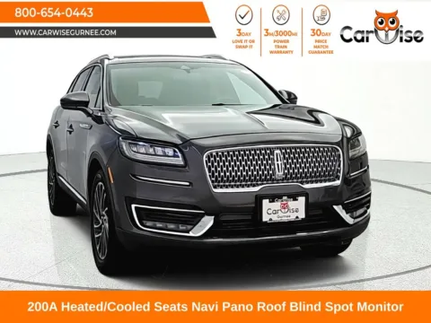 Gray 2020 Lincoln Nautilus Reserve for sale in Gurnee, IL