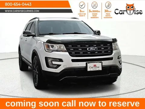Silver 2017 Ford Explorer XLT for sale in Gurnee, IL