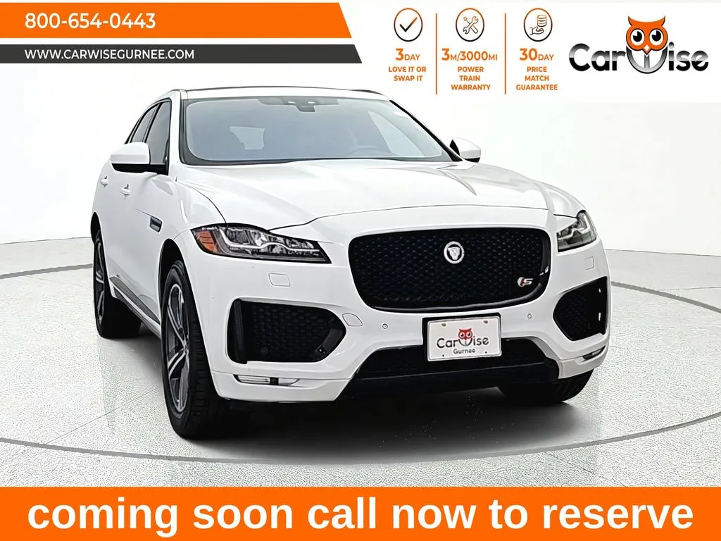 2020 Jaguar F-PACE S