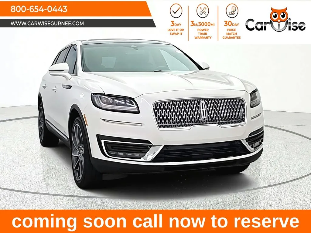 2020 Lincoln Nautilus Reserve