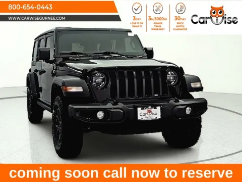 Black 2021 Jeep Wrangler Unlimited Willys for sale in Gurnee, IL