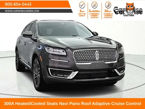 Gray 2019 Lincoln Nautilus Reserve for sale in Gurnee, IL