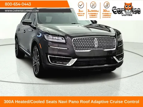 Gray 2019 Lincoln Nautilus Reserve for sale in Gurnee, IL