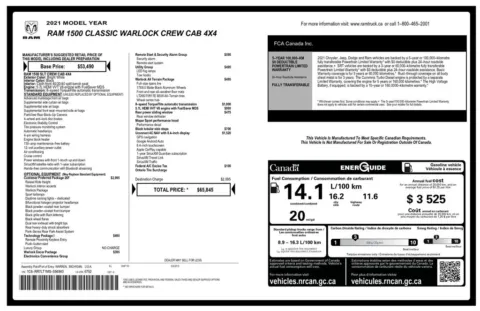 Another view of 2021 Ram 1500 Classic Warlock for sale in Gurnee, IL at CarWise Gurnee