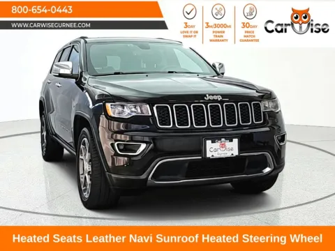 Black 2019 Jeep Grand Cherokee Limited for sale in Gurnee, IL