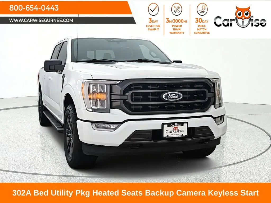 White 2022 Ford F-150 XLT for sale in Gurnee, IL
