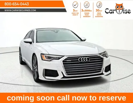 White 2019 Audi A6 3.0T Premium Plus for sale in Gurnee, IL