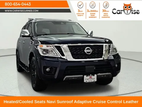 Blue 2019 Nissan Armada Platinum for sale in Gurnee, IL