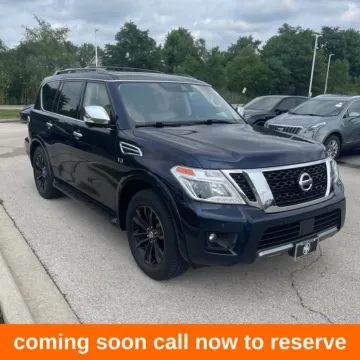 Blue 2019 Nissan Armada Platinum for sale in Gurnee, IL