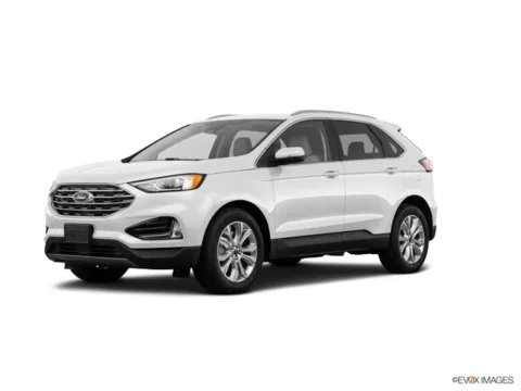 White 2021 Ford Edge Titanium for sale in Gurnee, IL