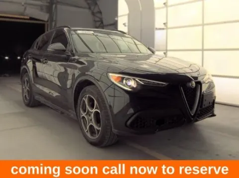 Black 2018 Alfa Romeo Stelvio for sale in Gurnee, IL