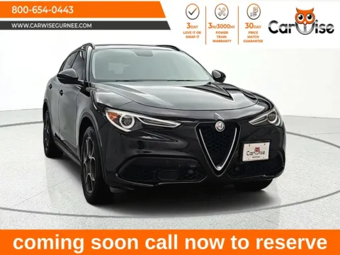 Black 2018 Alfa Romeo Stelvio for sale in Gurnee, IL