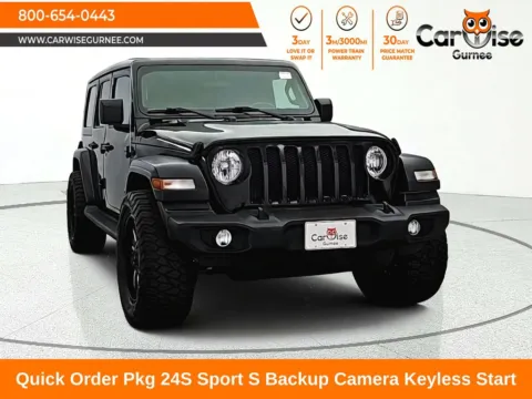 Black 2018 Jeep Wrangler Unlimited Sport S for sale in Gurnee, IL
