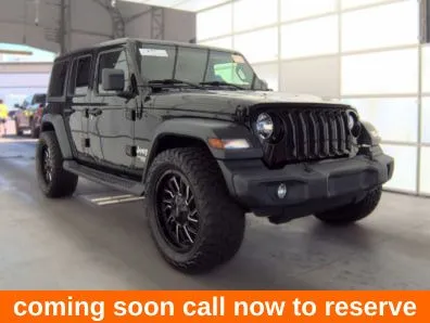 Black 2018 Jeep Wrangler Unlimited Sport S for sale in Gurnee, IL