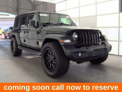 Black 2018 Jeep Wrangler Unlimited Sport S for sale in Gurnee, IL
