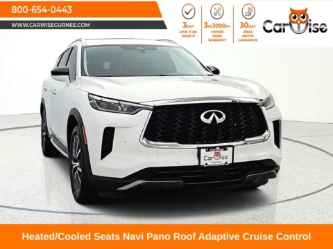 White 2023 INFINITI QX60 Sensory for sale in Gurnee, IL