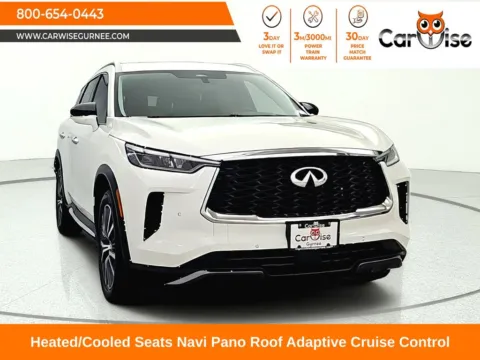 White 2023 INFINITI QX60 Sensory for sale in Gurnee, IL