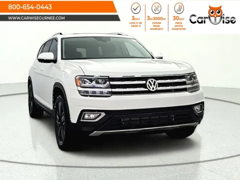 White 2019 Volkswagen Atlas SEL Premium for sale in Gurnee, IL