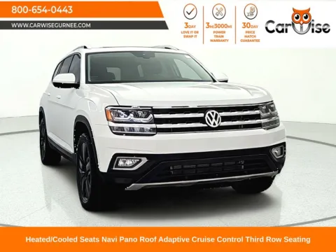 White 2019 Volkswagen Atlas SEL Premium for sale in Gurnee, IL